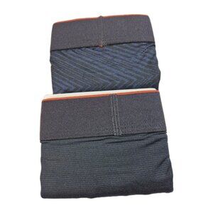 SAXX Men's Boxer Brief Size M Multi-Sport Mesh Slim Fit Stretch Black Blue